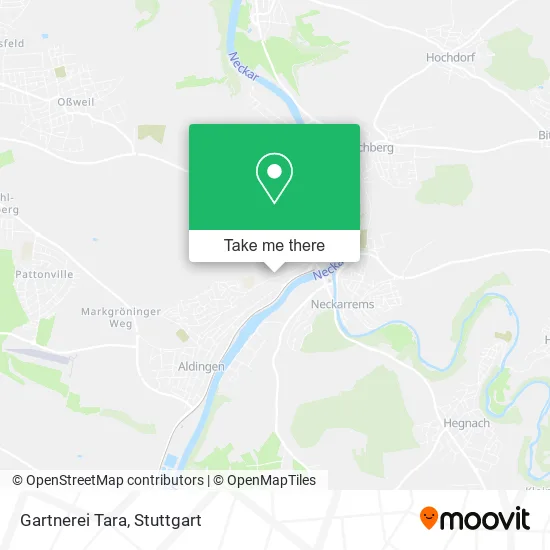 Карта Gartnerei Tara