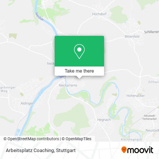 Карта Arbeitsplatz Coaching