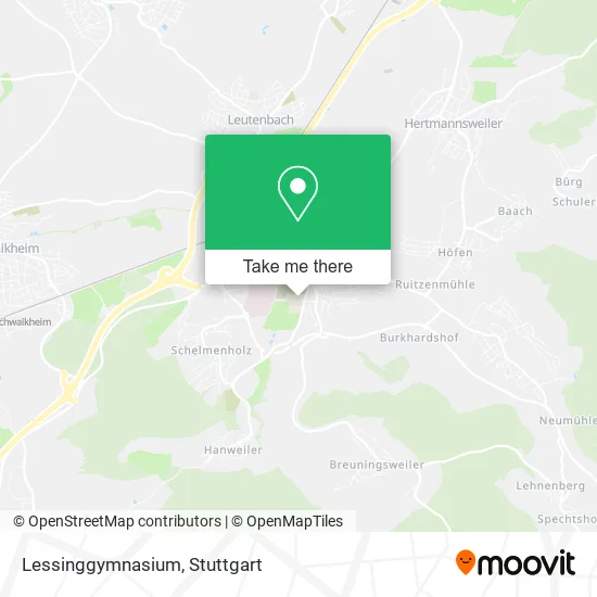 Карта Lessinggymnasium