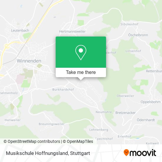 Карта Musikschule Hoffnungsland