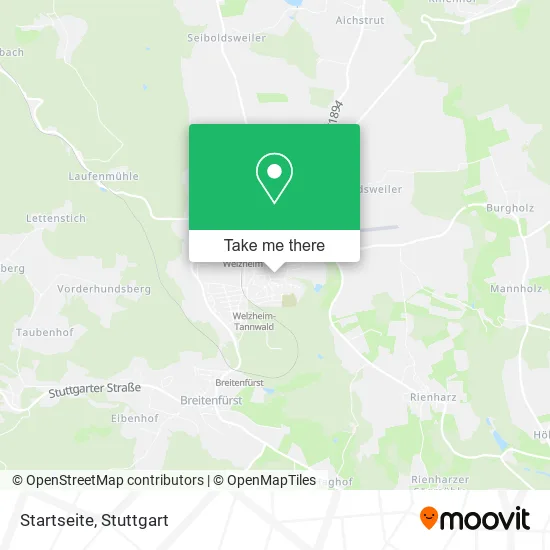 Карта Startseite