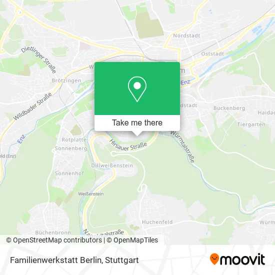 Карта Familienwerkstatt Berlin