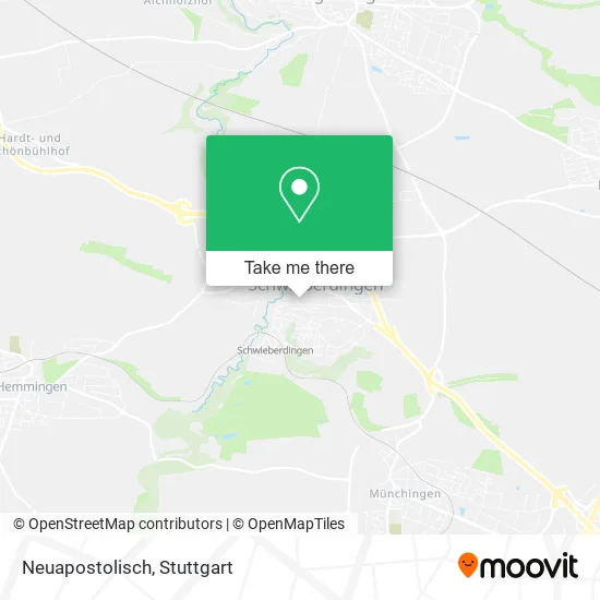Карта Neuapostolisch