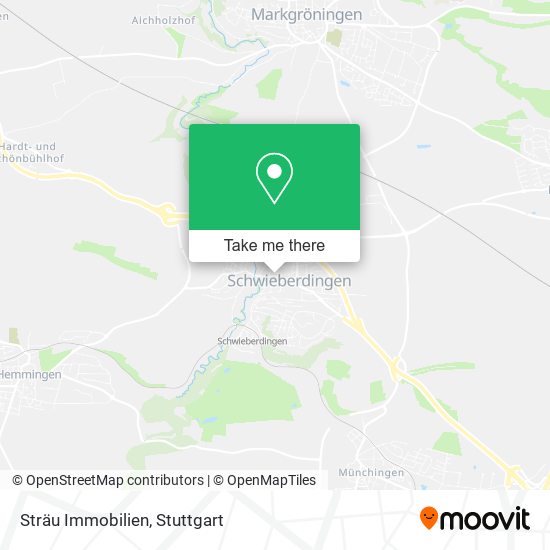 Sträu Immobilien map