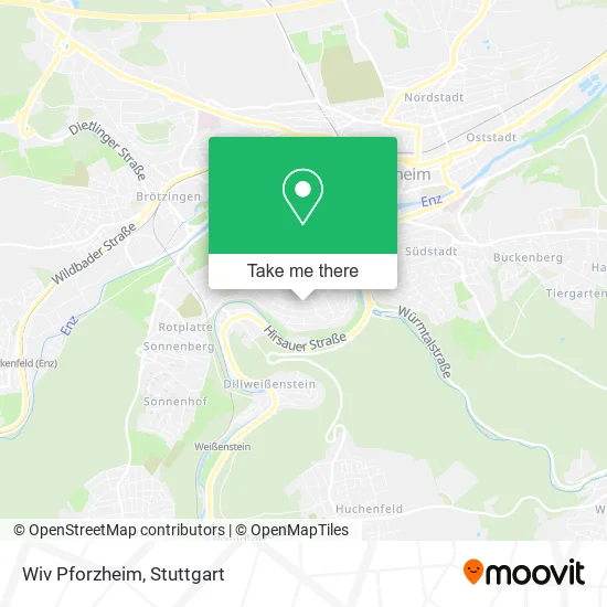 Карта Wiv Pforzheim
