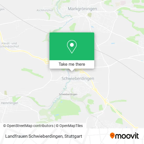 Карта Landfrauen Schwieberdingen