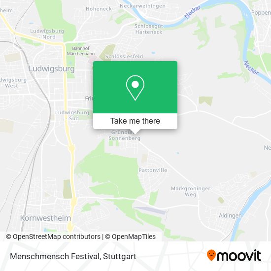 Menschmensch Festival map