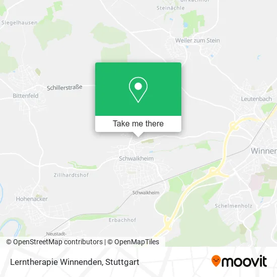 Карта Lerntherapie Winnenden