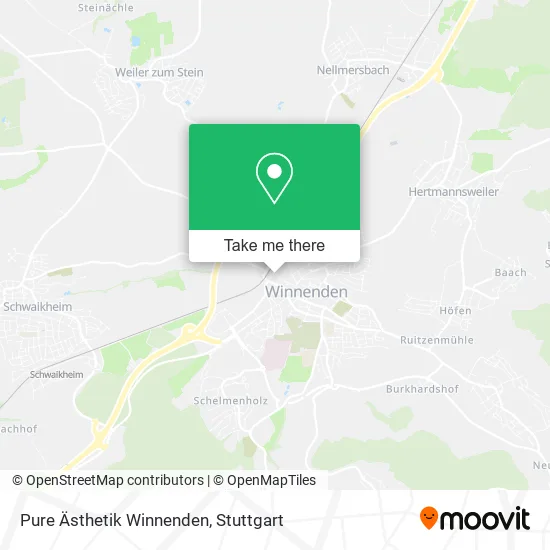 Карта Pure Ästhetik Winnenden