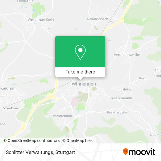 Карта Schlitter Verwaltungs