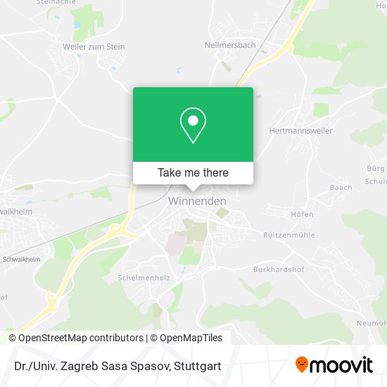 Dr./Univ. Zagreb Sasa Spasov map