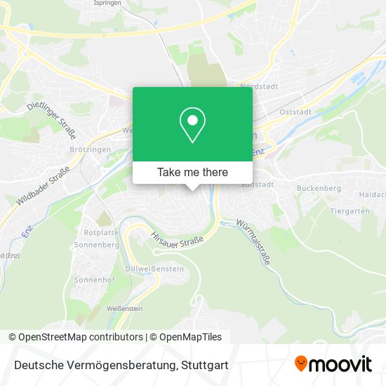 Deutsche Vermögensberatung map
