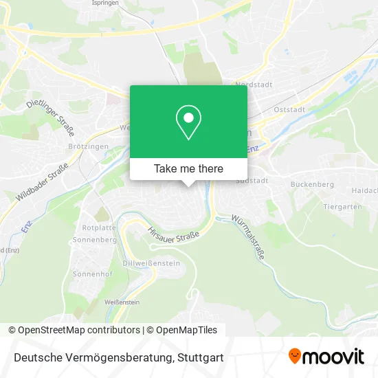 Карта Deutsche Vermögensberatung
