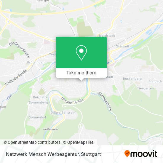 Netzwerk Mensch Werbeagentur map