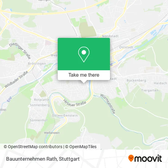Карта Bauunternehmen Rath