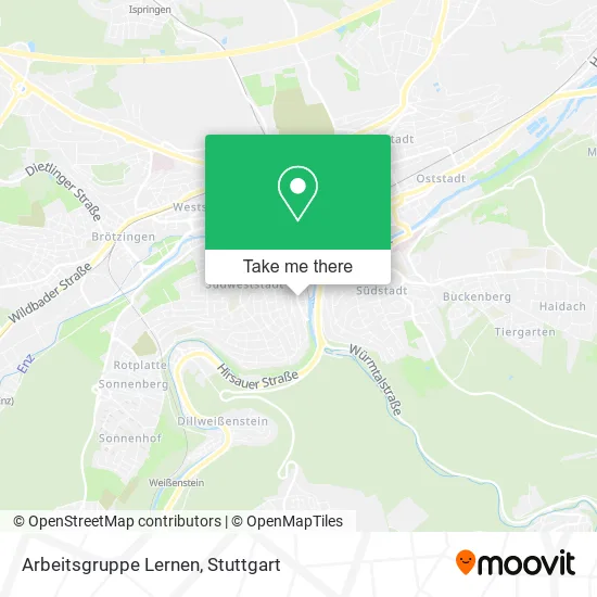 Карта Arbeitsgruppe Lernen