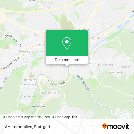 Карта AH Immobilien