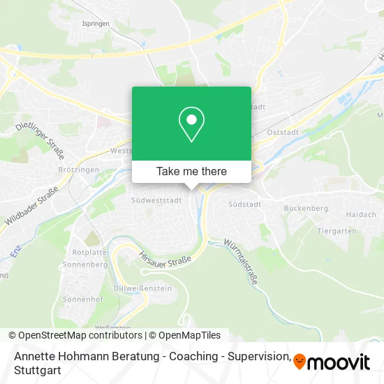 Карта Annette Hohmann Beratung - Coaching - Supervision