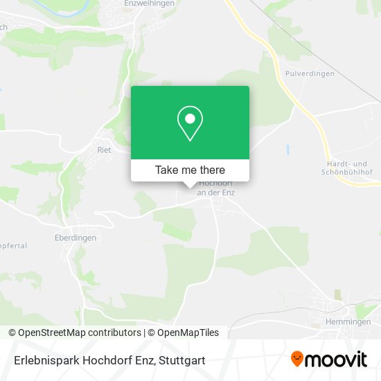 Erlebnispark Hochdorf Enz map