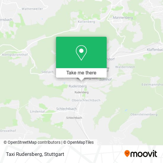 Карта Taxi Rudersberg