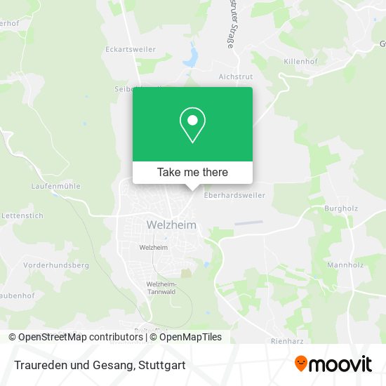 Traureden und Gesang map