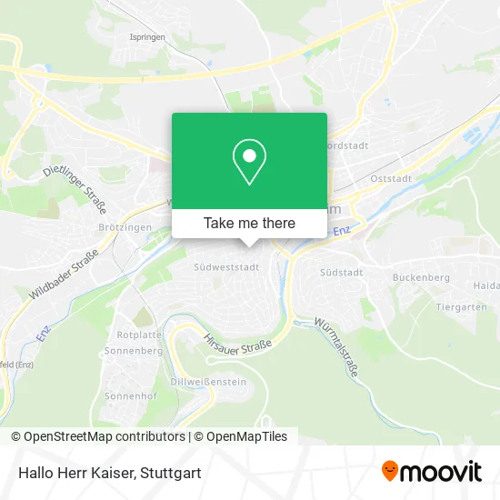 Карта Hallo Herr Kaiser