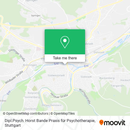 Dipl.Psych. Horst Bande Praxis für Psychotherapie map