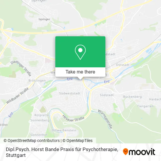 Карта Dipl.Psych. Horst Bande Praxis für Psychotherapie