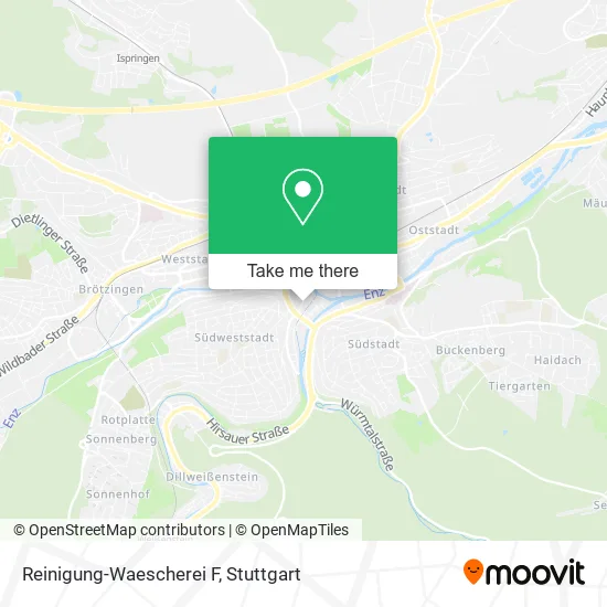 Карта Reinigung-Waescherei F