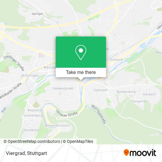 Карта Viergrad
