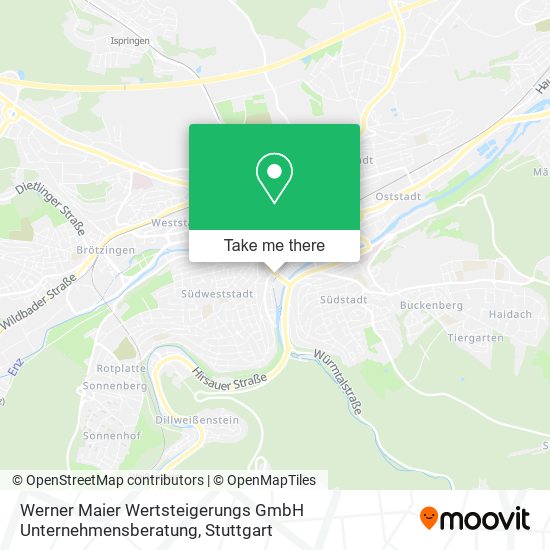 Werner Maier Wertsteigerungs GmbH Unternehmensberatung map