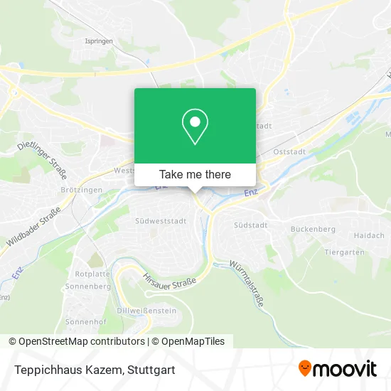 Карта Teppichhaus Kazem