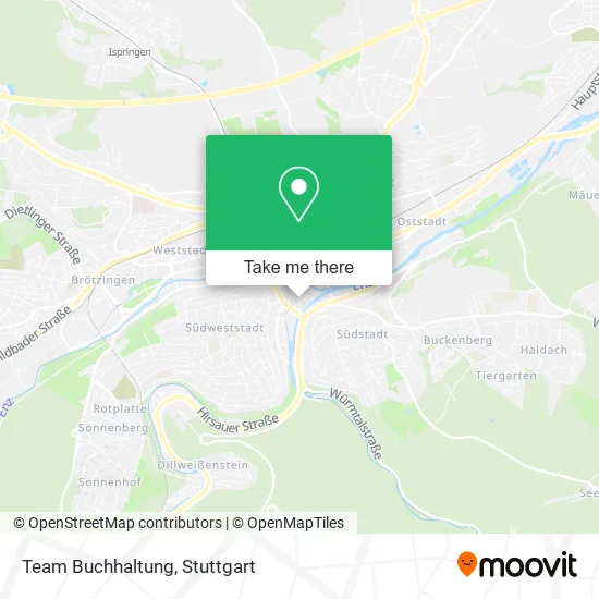 Карта Team Buchhaltung