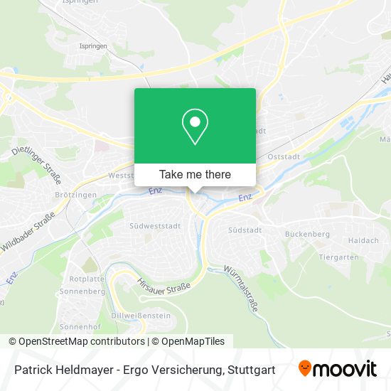 Patrick Heldmayer - Ergo Versicherung map