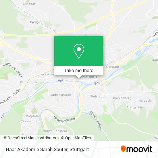 Haar Akademie Sarah Sauter map