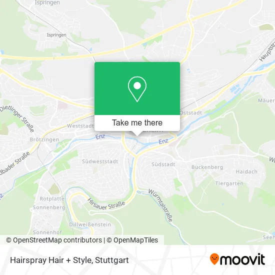 Карта Hairspray Hair + Style