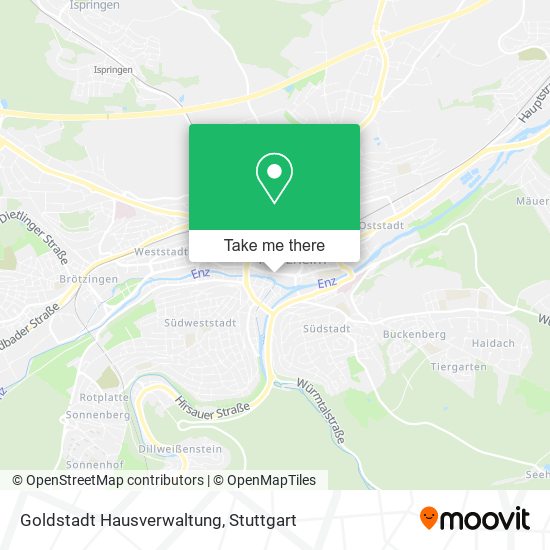 Карта Goldstadt Hausverwaltung