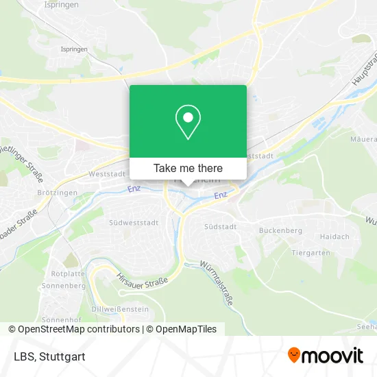Карта LBS