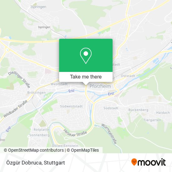 Карта Özgür Dobruca