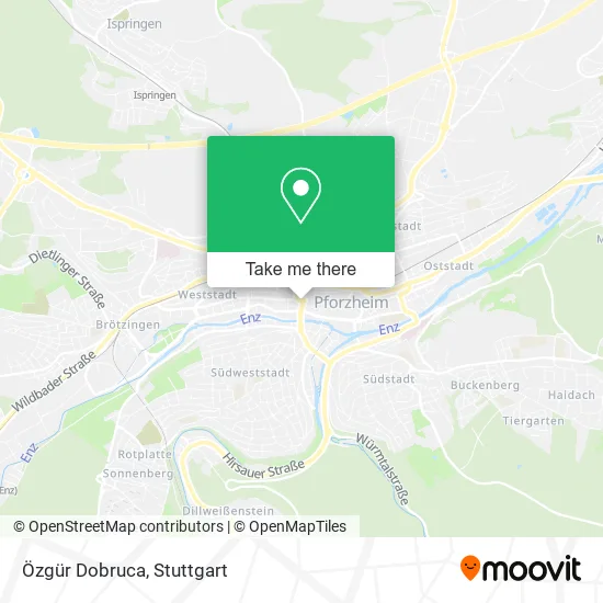 Карта Özgür Dobruca