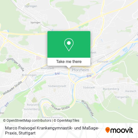 Marco Freivogel Krankengymnastik- und Maßage-Praxis map