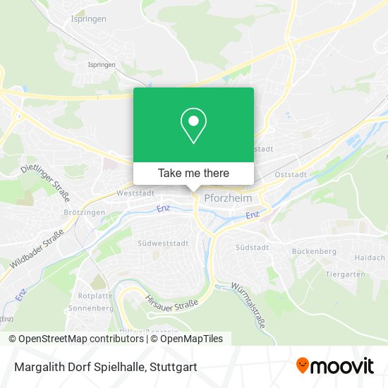 Карта Margalith Dorf Spielhalle