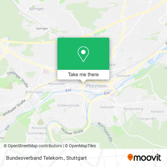 Bundesverband Telekom. map
