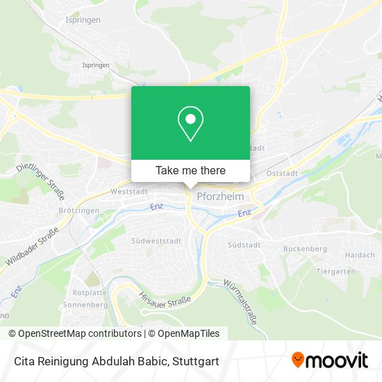 Cita Reinigung Abdulah Babic map