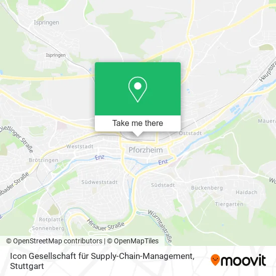 Карта Icon Gesellschaft für Supply-Chain-Management