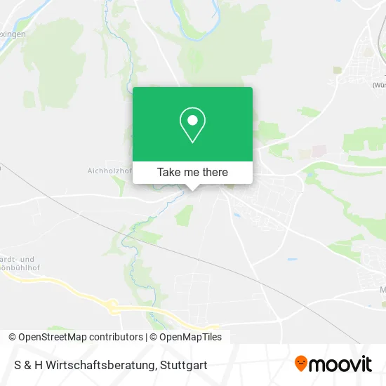 Карта S & H Wirtschaftsberatung
