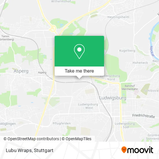 Карта Lubu Wraps