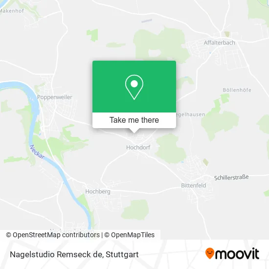 Карта Nagelstudio Remseck de