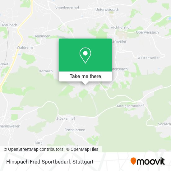 Карта Flinspach Fred Sportbedarf