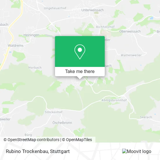 Карта Rubino Trockenbau